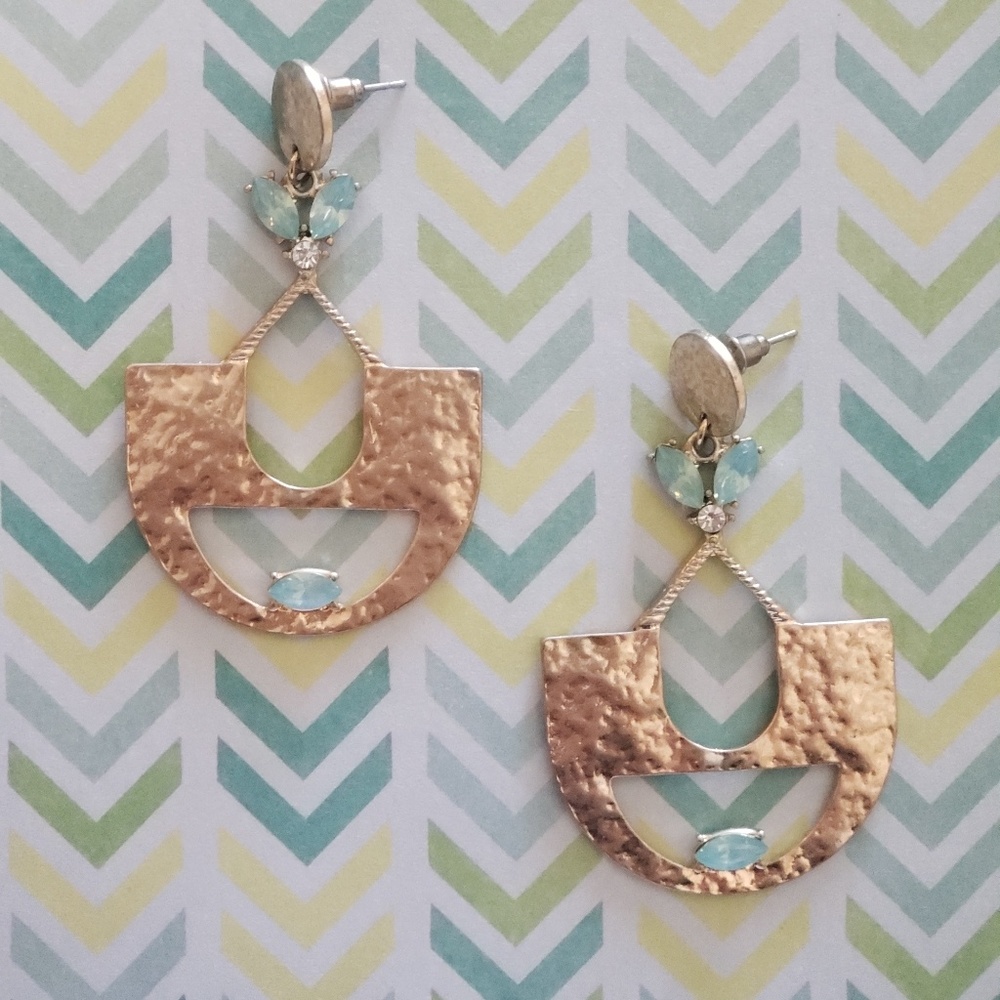 Geometric Drop earrings